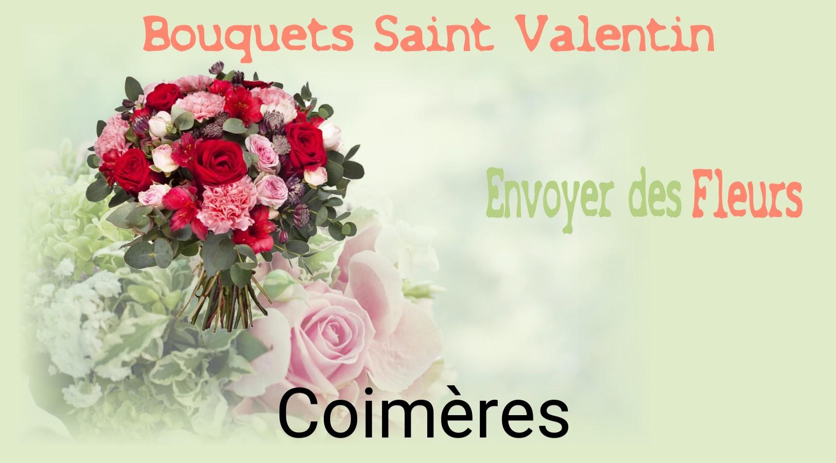 Roses de Saint-Valentin livrées à Coimères